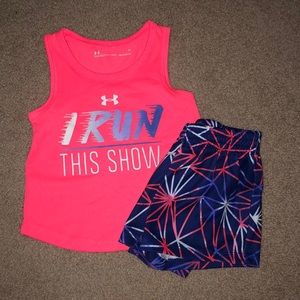 Girls Under Armour Set Size 2